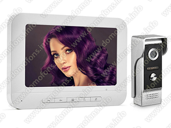 Цветной HD домофон 7 дюймов в квартиру Eplutus EP-7100 с управлением электрозамком 