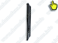 FullHD домофон высокого разрешения с записью HDcom S-710T-FHD - слот для карты памяти