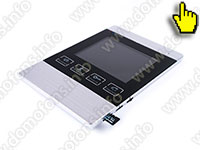 Видеодомофон цветной Hands Free с записью видео по движению «HDcom S-406» монитор