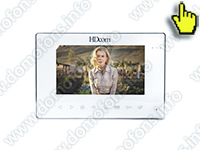 Wi-Fi AHD видеодомофон высокого разрешения с записью HDcom W-714-AHD-IP - монитор с диагональю экрана 7 дюймов