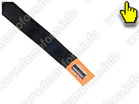 Видеоглазок на входную дверь iHome S03 с цветным экраном и встроенной памятью - шлейф